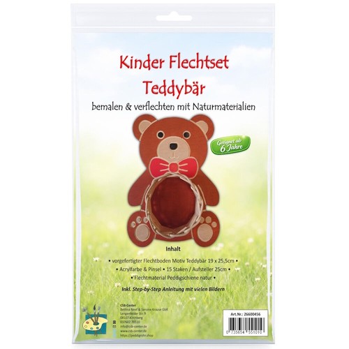Kinder flechtset teddybär - kinder,