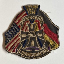 Mc IRON GROSS Kutte Patch Pin  Rocker Motorrad Club Motorrad 74-81 Aufnäher