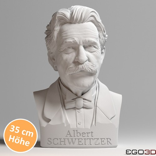 Albert schweitzer büste - schweitzer,