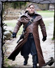 Mittelalter Kutscher Leder Mantel - Vampirjäger Hellsing  Epic Armoury