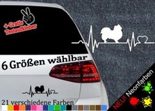 Herzschlag Chihuahua Aufkleber