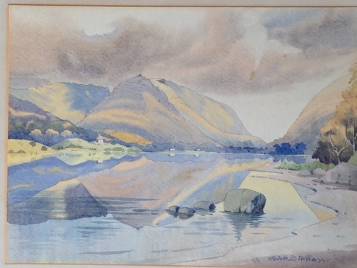 Vintage original aquarell - original,