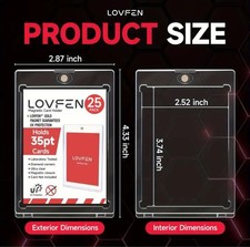 25x Magnetic Card Holder