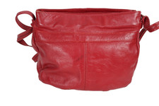 Ledertasche damen, Farbe rot,softleder