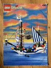 Lego Piraten - 6280 -  Armada Flagship - vollständig und mit Bauanleitung +Figur