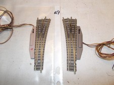 Fleischmann Weichepaar mit Antrieb gebraucht und geprüft aus Anlagenrückbau