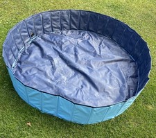 Hundepool Hunde Swimmingpool Schwimmbecken Planschbecken Pool Bad Becken Faltbar