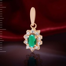 Rotgold 585 Anhänger mit