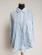 Blau weiß Streifen Baumwolle