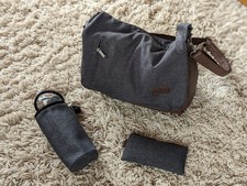 ABC Design Wickeltasche Grau