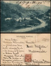 Postcard Petrópolis Mosella - Straße, Brasilien Basil 1912