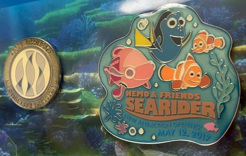 Disney nemo searider pin - disney,