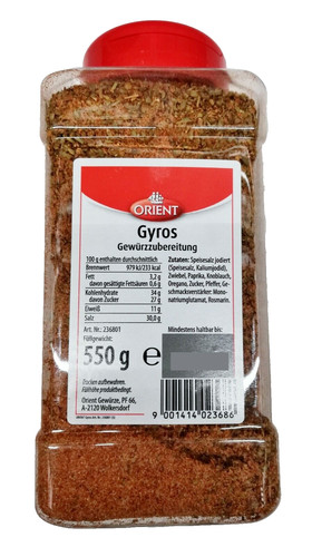 Gyros - (17,18€/1kg),