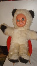 aus DDR Zeiten  Plüschtier Bär Teddy mit Gummigesicht