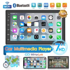 Android 9.1 7" 2 DOPPEL DIN AUTORADIO Mit GPS Navigation NAVI BLUETOOTH WIFI MP5