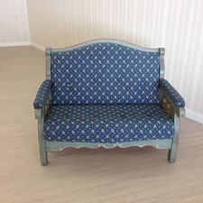 Voglauer Anno 1700 Altblau Sofa Zweisitzer Couch Garnitur Landhaus  Wohnzimmer