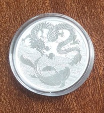 1oz Dragon and Koi Perth Mint