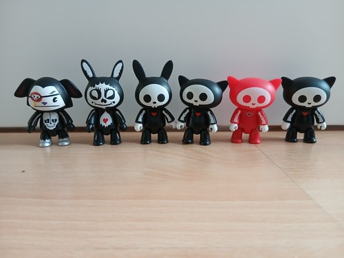 Qee skelanimals actionfigur - skelanimals,