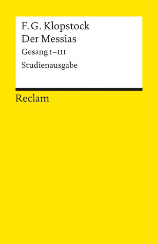 Der messias gesang iii - gesang,
