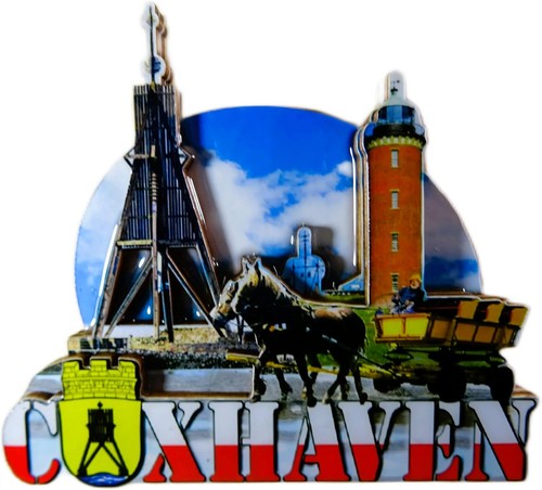 Souvenir magnet cuxhaven x - cuxhaven,