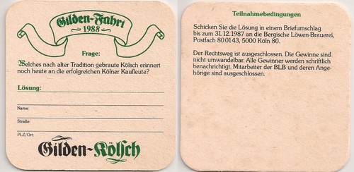 Gilden kölsch alter - gilden,