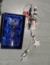 Weihnachtsglocke aus Glas mit