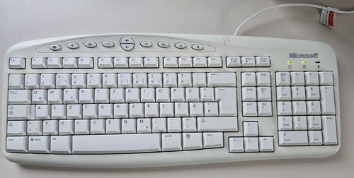 Tastatur microsoft qwertz - tastatur, microsoft,