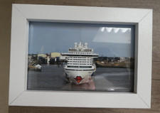 Aida Schiff mit Kussmund Foto in Bilderrahmen 17,5 x 12,5 cm