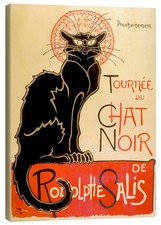 Leinwandbild Le Chat Noir -