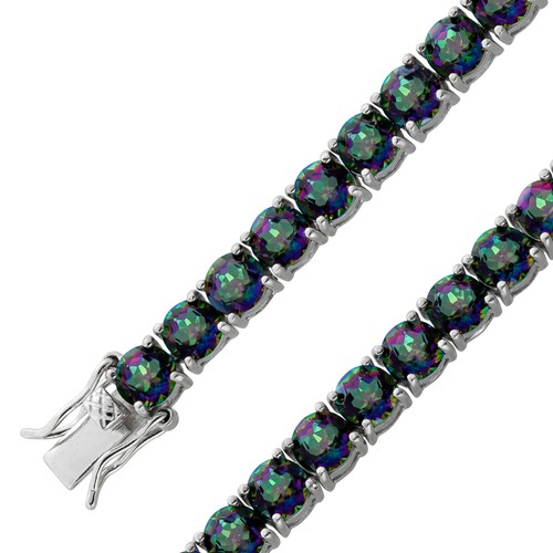 Topas tennisarmband silber 925 - silber,