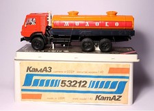 Kamaz 53212 Tank-Lkw - rot/orange/schwarz - 1:43 - OVP