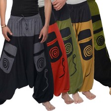 Aladinhose Simandra Freizeithose Haremshose Hose aus Baumwolle Herren
