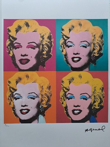 Andy warhol signierte - andy,