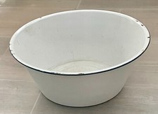 Emaillschüssel Schüssel Schlachten Einsatz Waschtisch Waschschüssel Deko DDR