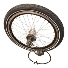 Laufrad Hinterrad 20 Zoll 3Gänge Nabenschaltung Klickbox Rücktritt Rad Ventil 