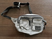 Hip Back Bauchtasche Gürteltasche Grau 1 großes Fach Länge 25 cm Neu