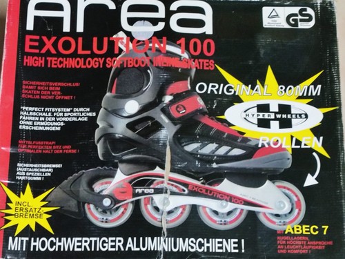 Inline skates area - area, exolution