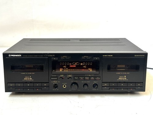 Pioneer w840r tapedeck - pioneer,