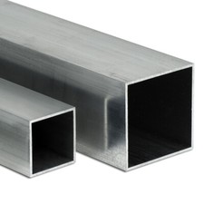 Aluminium vierkantrohr - aluminium,