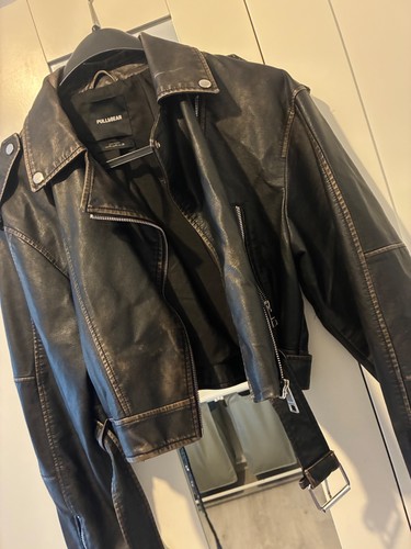 Pull bear lederjacke - pull&bear,