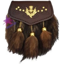 Kilt Sporran Scottish Thistle