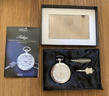 Rethyo The Heritage Collection Taschenuhr Uhr Versilbert zum Aufziehen