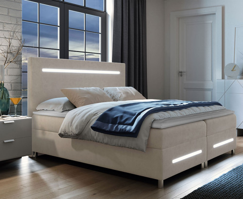 Boxspringbett enter led - boxspringbett,