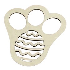 Ostern Fußabdruck Schablone Boden Hase Fußabdruck Vorlage Wiederverwendbar Stencil W4H1