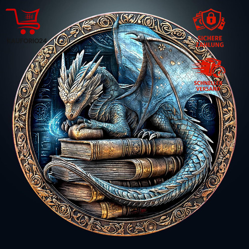 Puzzle 1000 teile drachen - teile,