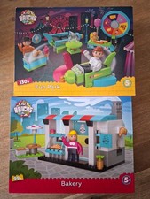 Kid's Bricks Fun Park Und Bakery - Wie @lego@ - 2 Sets 1 Preis