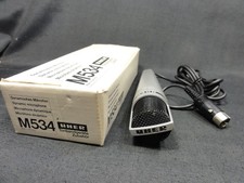 VINTAGE GERMANY UHER M534 DYNAMIC MICROPHONE BOXED WORKING