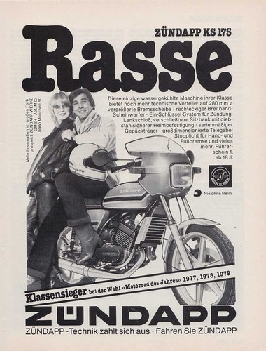 Zündapp 175 reklame - zündapp,
