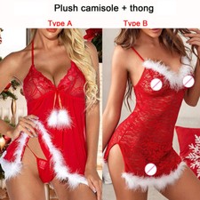 Weihnachten Dessous Set Damen