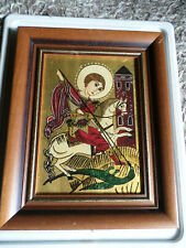 Hinterglasbild " Hl.Georg "